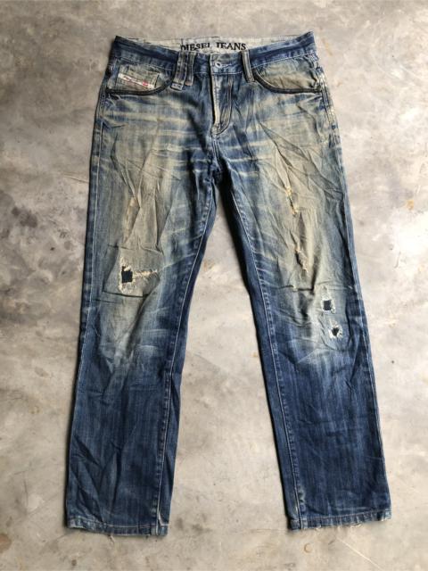Diesel Diesel jeans patchwork distressed denim made in Italy