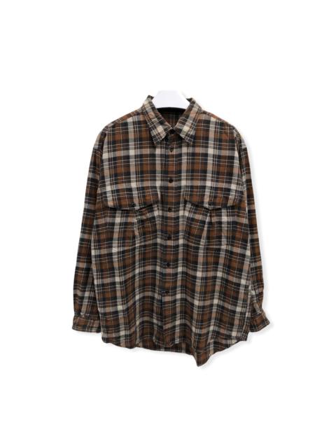 Other Designers Vintage - Vintage intermezzo Tactical Pocket Flannel shirt 👕