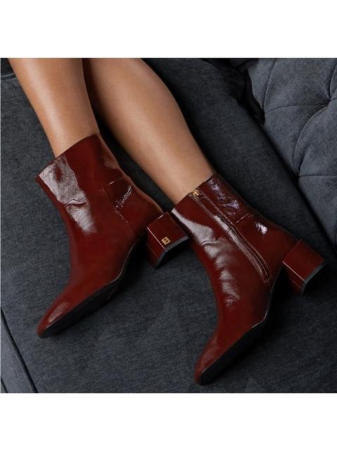 Other Designers New!‎ SARTO By Franco Sarto Flexa Fabiene Leather Square Toe
Bootie Size 8 $200