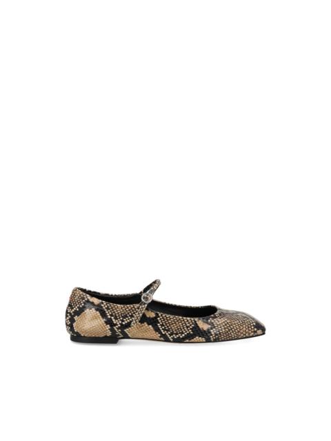 Aeyde Aeyde Brown Ballet Flats Women