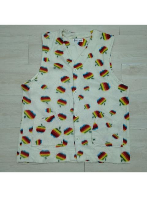 Other Designers Brand - Vintage Stream Full Print Apple Graphics