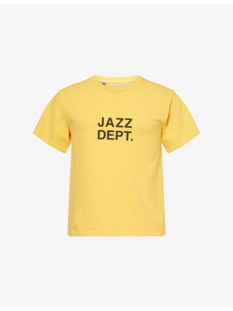 GALLERY DEPT. Jazzy Brand-Print Cotton-Jersey T-Shirt