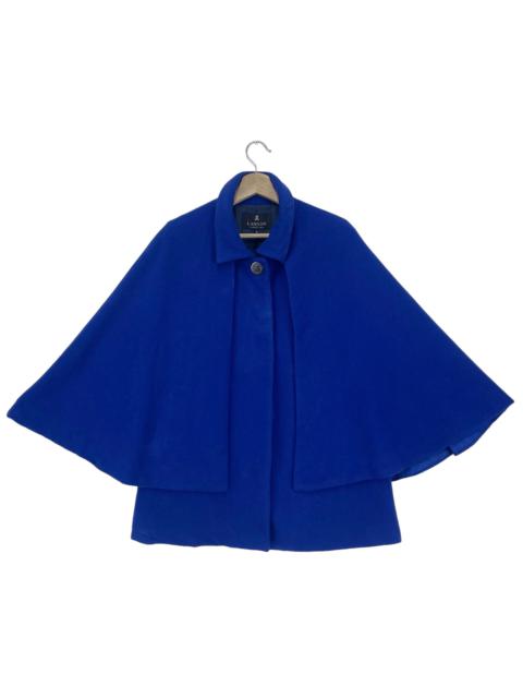 Lanvin Collention Wool Cape Coat