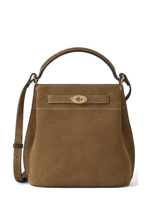 Mulberry Mulberry Islington Suede Bucket Bag in Salcombe Sand at Nordstrom