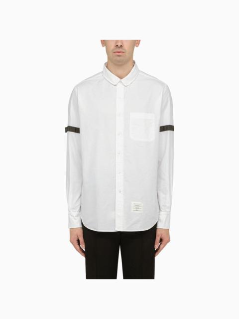 Thom Browne White Cotton Shirt With Detail Men