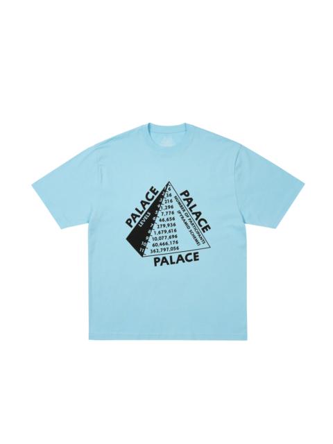 PALACE SCHEME T-SHIRT SKYLINE BLUE