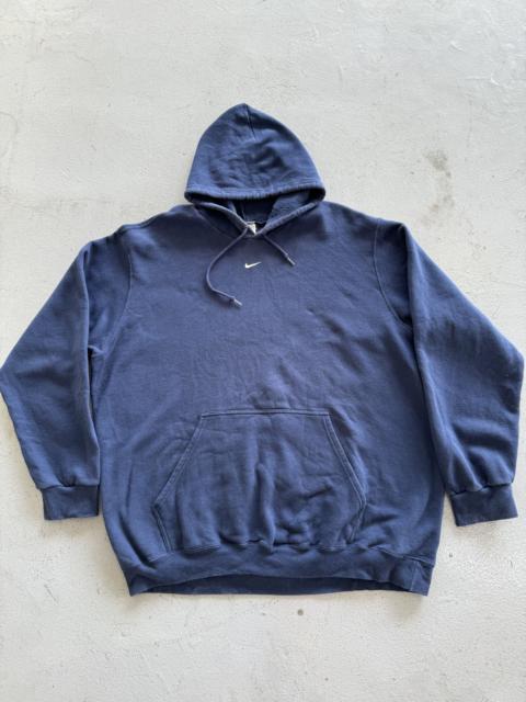 Vintage Nike center swoosh hoodie silver tag y2k