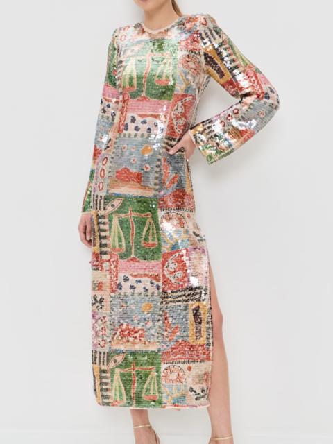 ALÉMAIS Lumira Sequin Gown