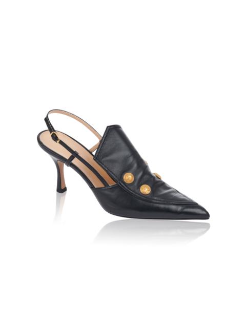 Chloé Agnes Leather Pumps black