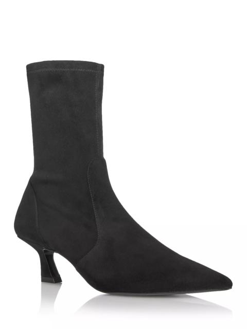 Stuart Weitzman Women's Vinnie Suede Ankle Boots