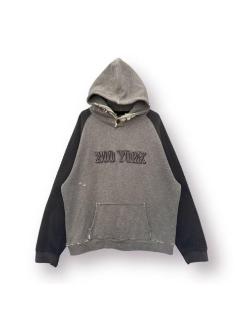Other Designers 🔥 Trashed Zoo York SKATEBOARD DISTRESSED HOODIE - XL
