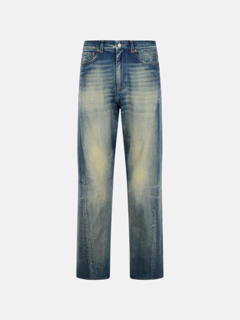 MM6 Maison Margiela LIGHT BLUE COTTON JEANS
