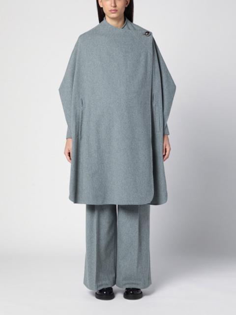 The Garment Grey wool-blend cape