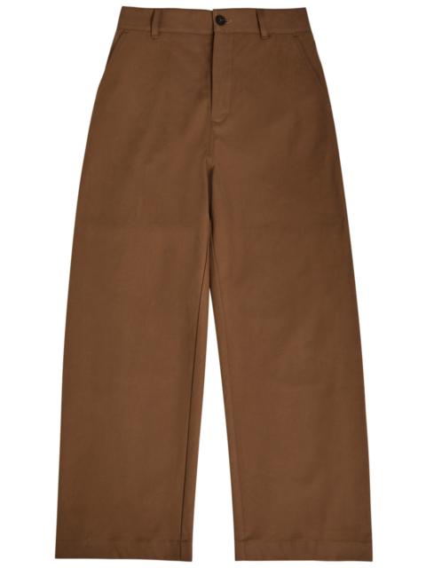 Studio Nicholson Studio Nicholson Bosworth Curved-leg Cotton Trousers