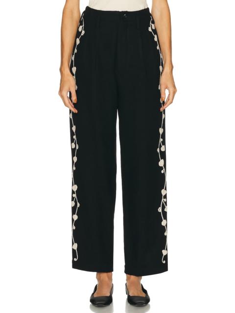 BODE Snowdrop Applique Murray Trouser