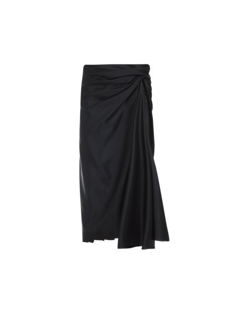 Balenciaga Draped Skirt Women
