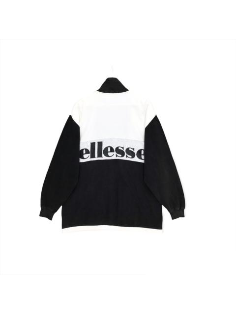 Other Designers Vintage - Vintage Ellesse Spellout Halfzip Sweatshirt