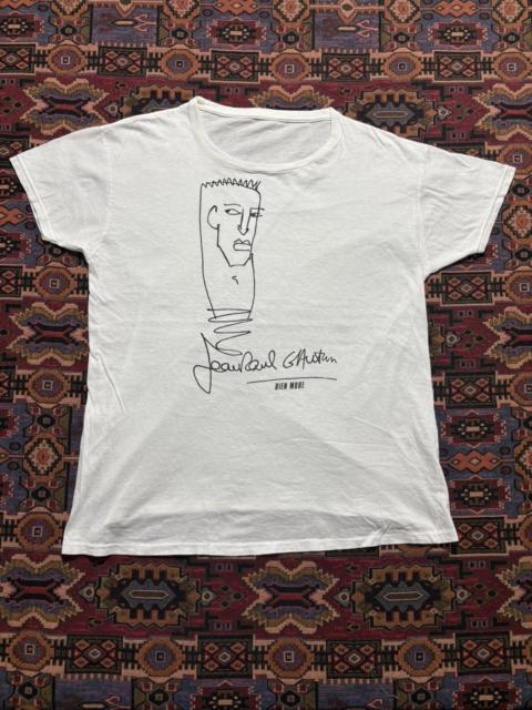 Jean Paul Gaultier Vintage 90’s Jean Paul Gaultier Sketch Graphic Tshirt