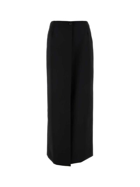 Givenchy Givenchy Women Black Wool Blend Skirt