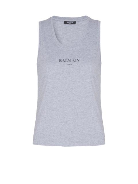 Balmain Tank top with Balmain print