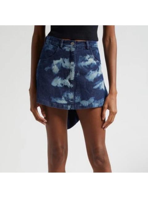 Other Designers Orire - NWT Oríré The Bubi Denim RuffleMini Skirt Sz 6 $225
