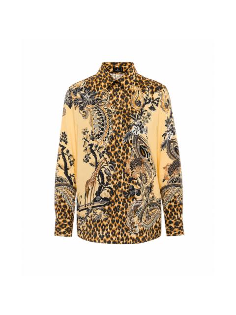 Etro Etro Women Piazzata Leopard Printed Shirt