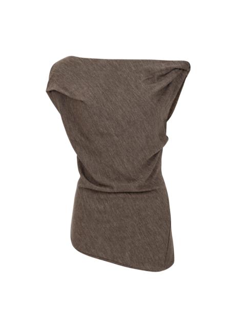 entire studios JERSEY TWIST TOP PINECONE