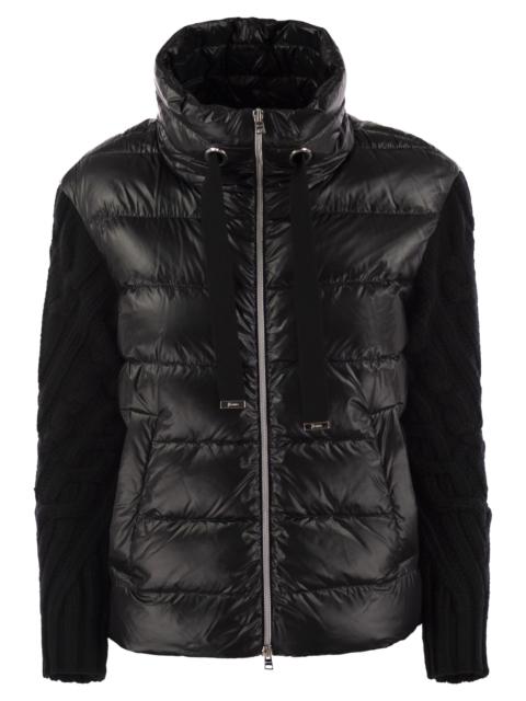 Herno Women Ultralight Nylon And Wool Jacket