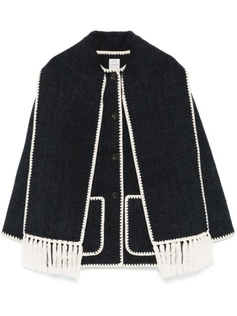 TOTEME Toteme Women Wool Scarfed Jacket