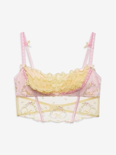 For Love & Lemons Sunny Bouquet Bustier