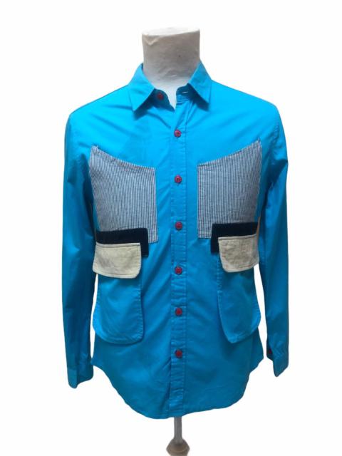 Other Designers Japanese Brand Patched Pocket Longsleeve shirt