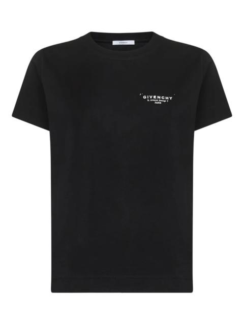 Givenchy Givenchy Women Back Print Regular Fit Cotton T-Shirt