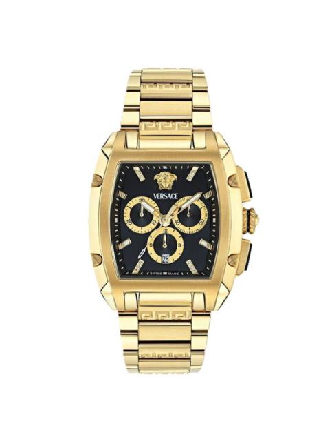VERSACE Versace Dominus Chronograph Quartz Black Dial Men's Watch VE6H00824