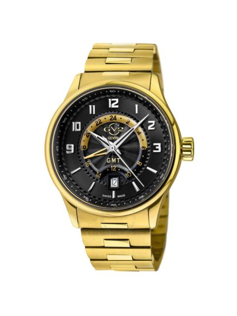 Other Designers GV2 by Gevril Giromondo Quartz Black Dial Men's Watch 42306B