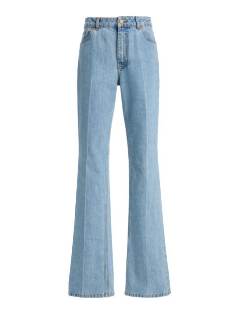 Balmain Denim High-Waisted Jeans blue