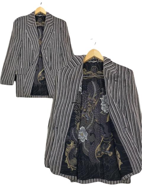 Other Designers Sukajan Souvenir Jacket - YOSHIYUKI KNISHI FICCE UOMO RAYON DOUBLE LINING JACKET COATS