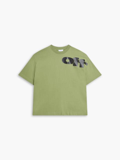 Off-White Printed cotton-jersey T-shirt
