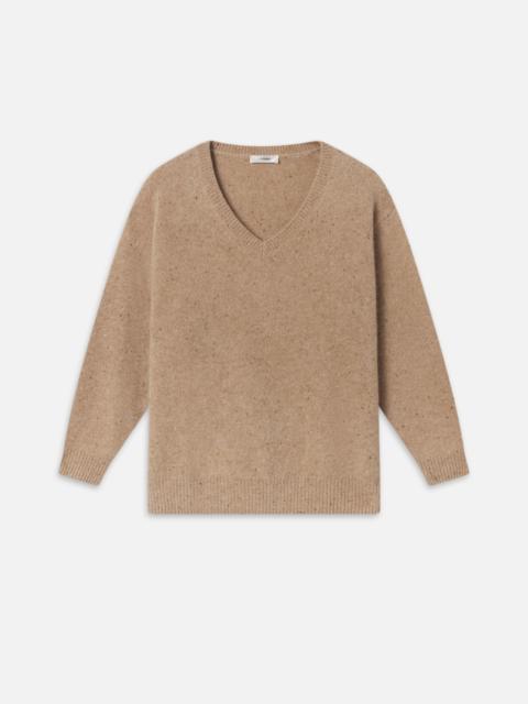 FRAME The Cashmere Brushed V Sweater