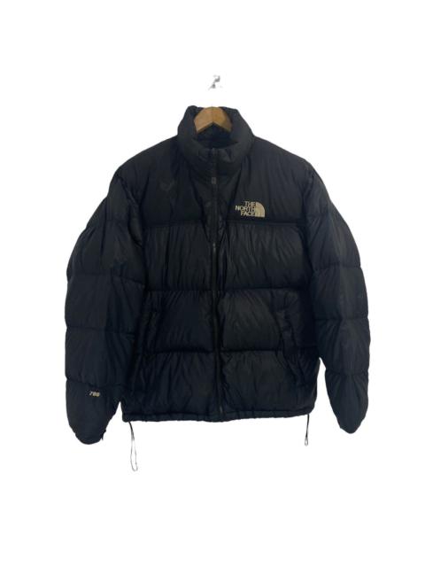The North Face Vintage The North Face Puffer Jacket 700 Nuptse Black Color
