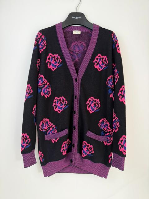 SAINT LAURENT Saint Laurent SS16 Floral Print Cardigan