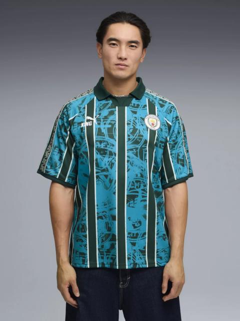 PUMA PUMA Adult Manchester City Blue King Throwback Jersey