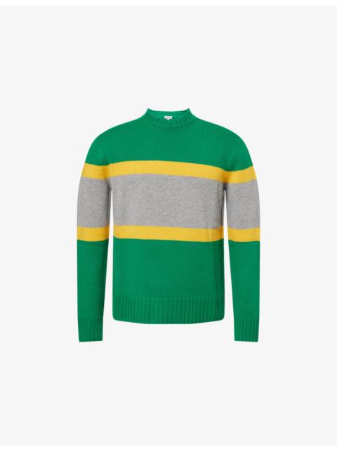 Loewe Striped Crewneck Wool Jumper