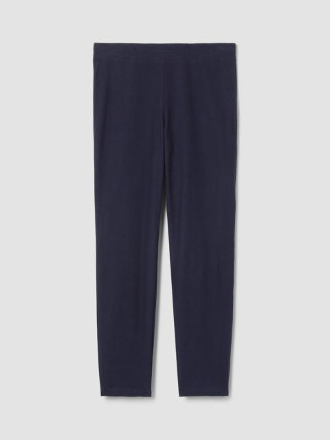 EILEEN FISHER Washable Stretch Crepe Slim Pant