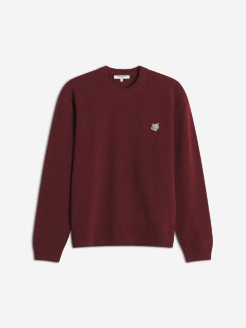 Maison Kitsuné FOX HEAD LAMBSWOOL COMFORT JUMPER