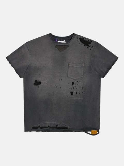 GALLERY DEPT. TOP010-BLCK SALVAGE TEE