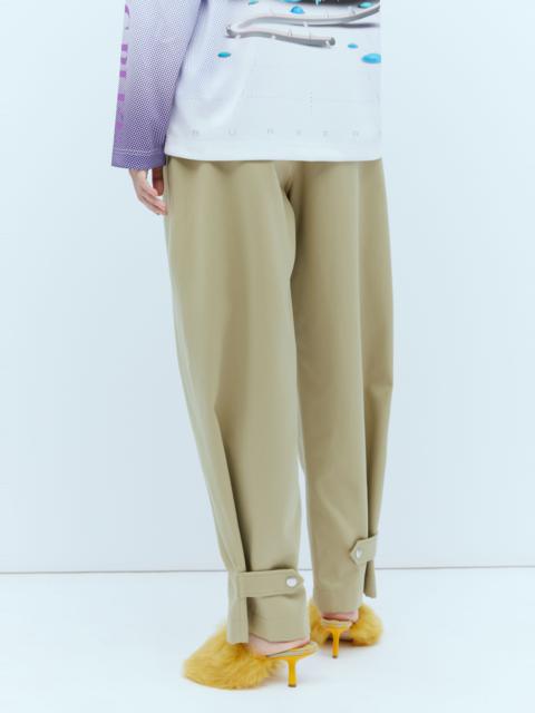 Burberry Side Buckle Pants