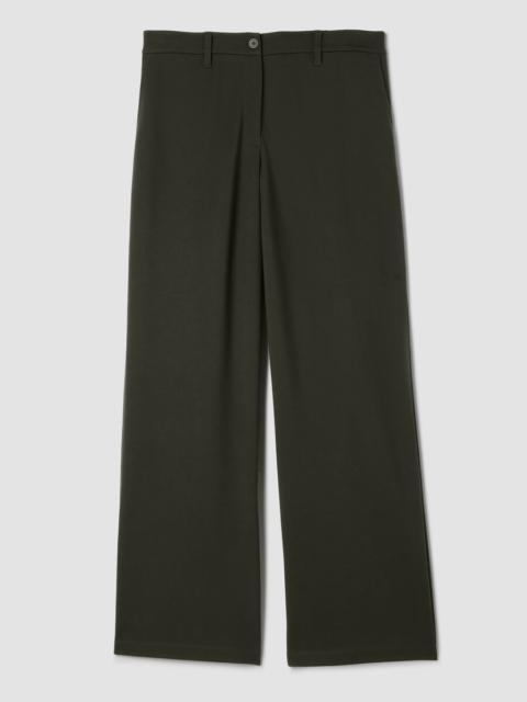 EILEEN FISHER Washable Flex Ponte Wide Trouser Pant