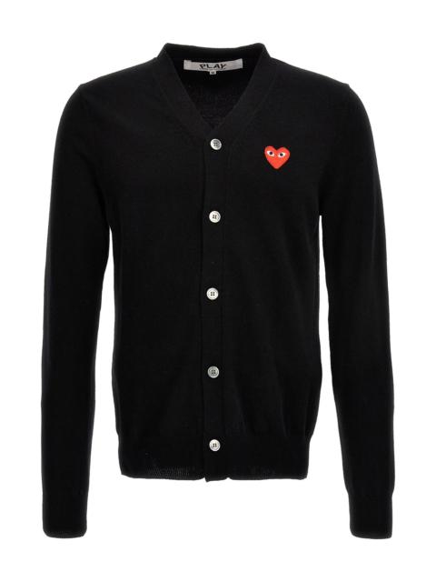 Comme des Garçons PLAY 'Heart' cardigan