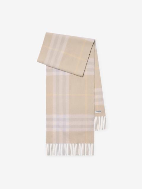 Burberry Check Cashmere Scarf
