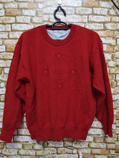 BALENCIAGA GOLF KNITWEAR 2 LAYER SWEATERS (B834)